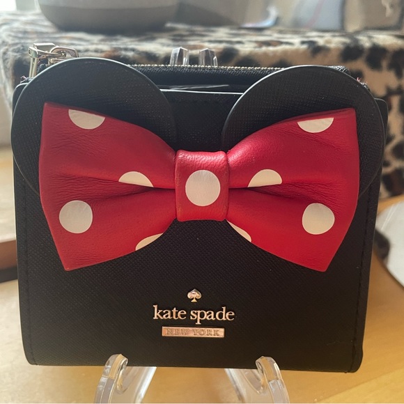 Kate Spade Disney Mini Mouse Small Bifold Wallet - Picture 10 of 14
